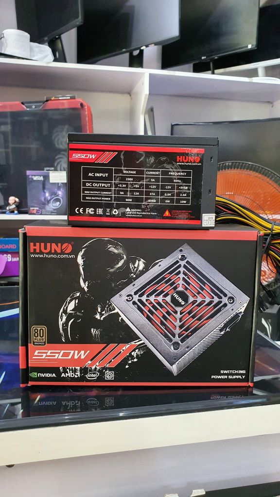 Nguồn HUNO-550W Plus
