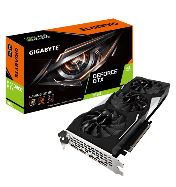 GIGABYTE GeForce GTX™ 1660 Gaming OC 6G