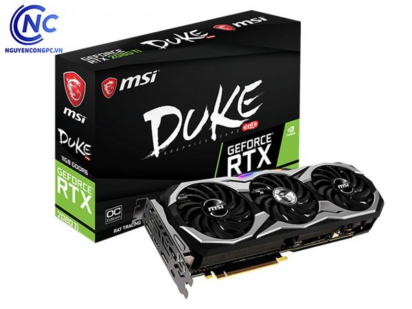 MSI RTX 2080 Ti DUKE 11G OC → DIGITAL LED
