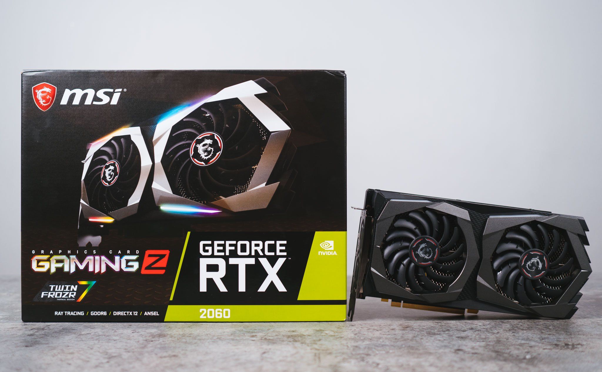 kaptajn Omhyggelig læsning banner MSI GeForce RTX 2070 Gaming Z 8G Graphics Card