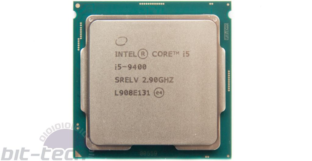 Intel® Core™ i5 - 9400 2.9GHz (Max Turbo 4.1GHz) / (6/6) / 9MB Smart Cache /  Intel® UHD Graphics 630