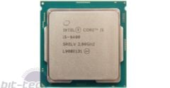 Intel® Core™ i5 - 9400 2.9GHz (Max Turbo 4.1GHz) / (6/6) / 9MB Smart Cache /  Intel® UHD Graphics 630
