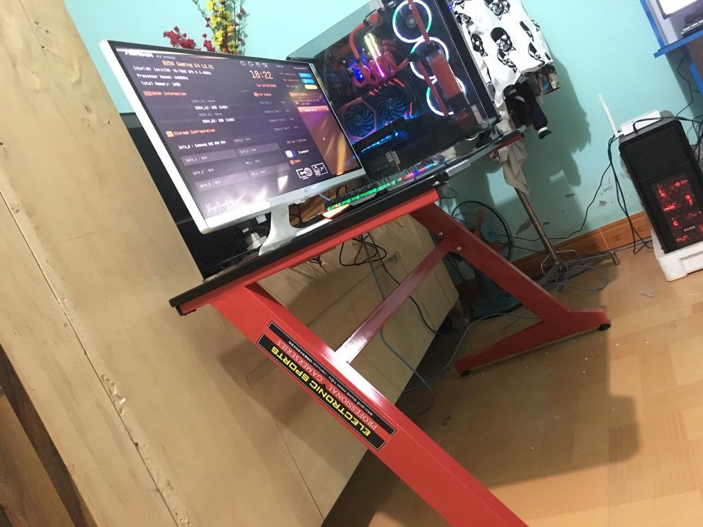 BÀN CHỮ Z ĐỎ 60*120