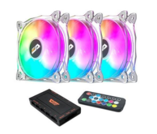 BỘ FAN LED DARKFLASH CF8 PRO 3IN1 NEW