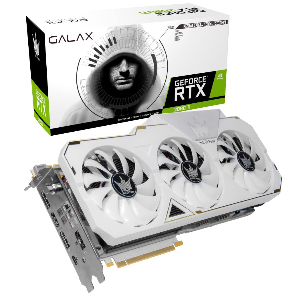 GALAX GeForce® RTX 2080Ti HOF 11GB GDDR6 352 bit DP * 3 / HDMI / USB Type-C ™