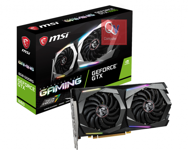 MSI GTX 1660 GAMING 6G → DIGITAL LED