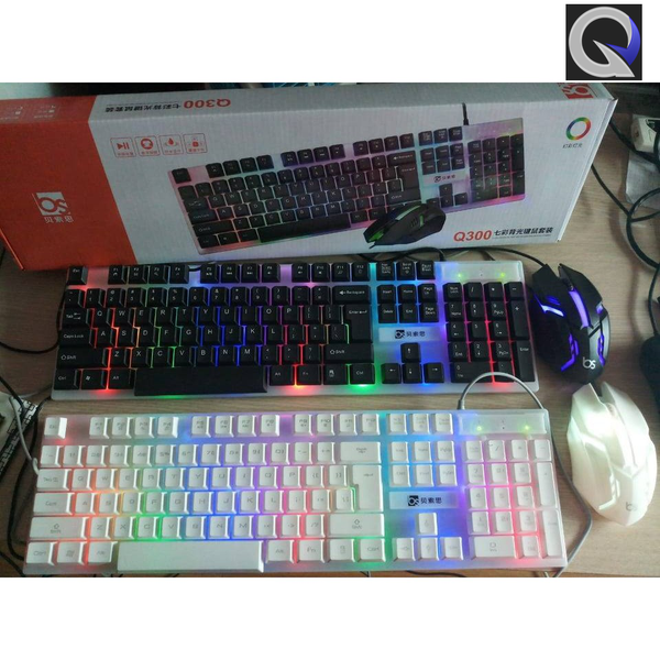 BỘ BÀN PHÍM CHUỘT LED Q300 NEW
