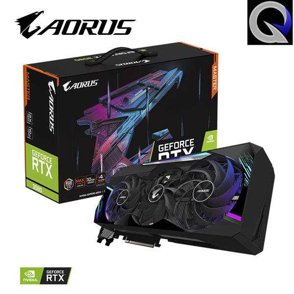 VGA GIGABYTE AORUS GeForce RTX 3080 MASTER 10G (GV-N3080AORUS M-10GD)