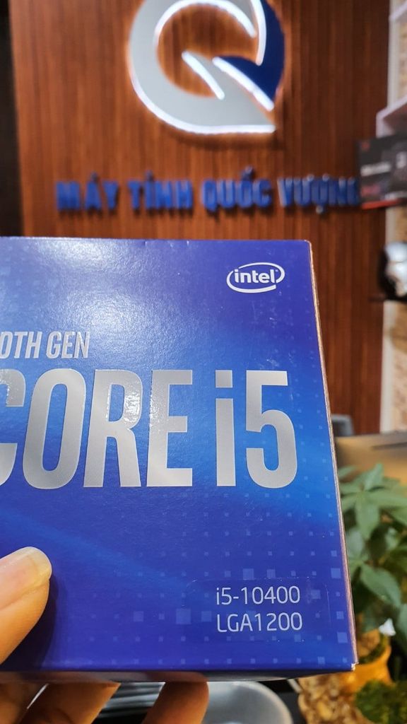CPU Intel Core i5 10400 (2.9GHz turbo 4.3GHz | 6 nhân 12 luồng | 12MB Cache)