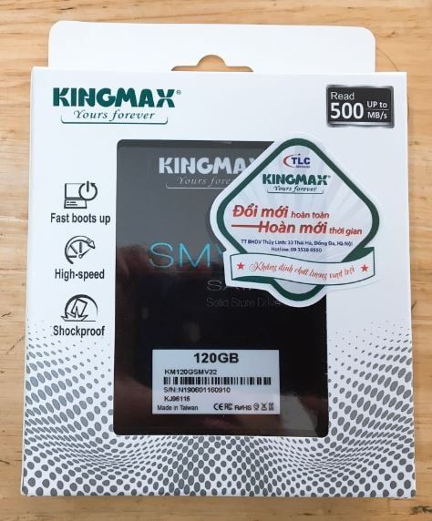 Ổ cứng SSD Kingmax SMV32 120GB 2.5