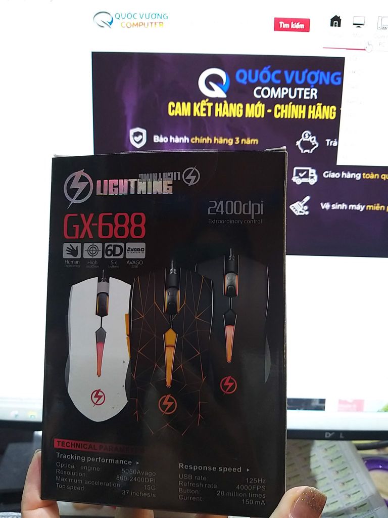 CHUỘT LIGHTNING COLORFUL GX 688