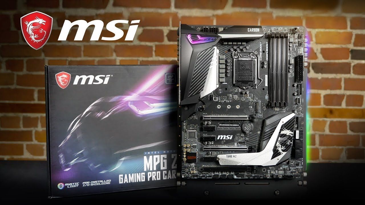 MSI MPG Z390 Gaming Pro Carbon AC, 4X DDR4 4400, 1X HDMI/DP, USB-C, ATX
