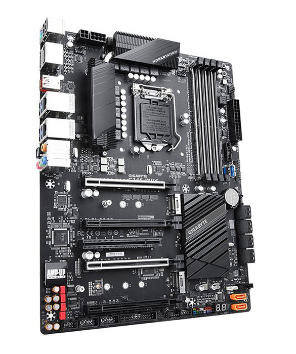 Mainboard Gigabyte C246_WU4 (Intel C246, LGA 1151-v2, ATX, 4 khe RAM DDR4)