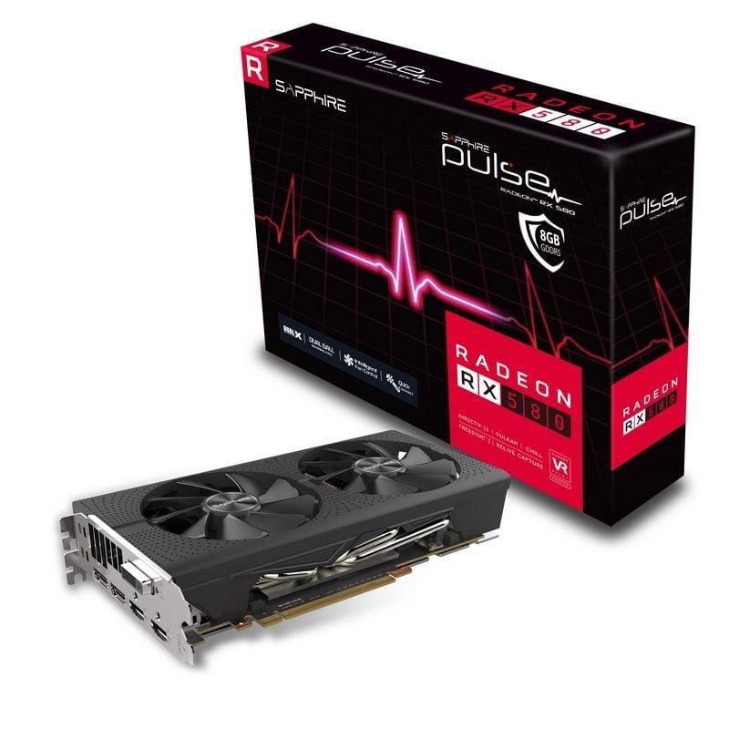 VGA SAPPHIRE PULSE Radeon™ RX 580 8GD5