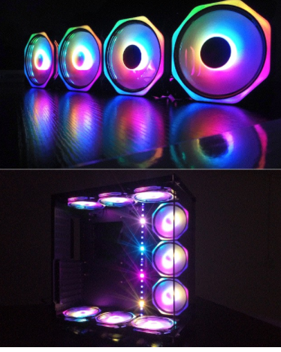 FAN LED COOMOOL V8 PLUS
