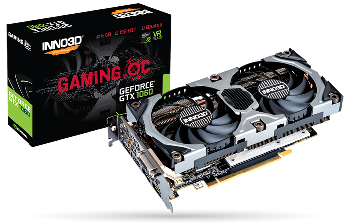 Vga Card Inno3D Geforce GTX 1060 6GB GAMING OC