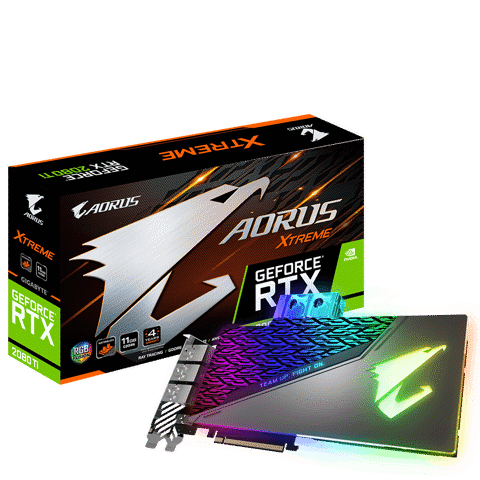 AORUS GeForce RTX™ 2080 Ti XTREME WATERFORCE 11G