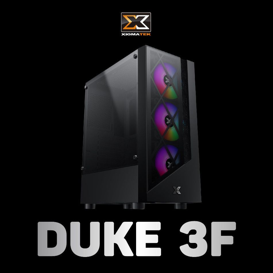 Vỏ máy tính XIGMATEK DUKE 3F (EN49080) - ATX