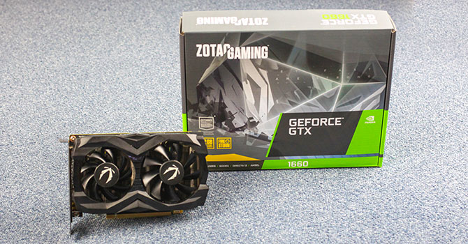 問題あり】ZOTAC GEFORCE GTX 1660 6GB ZOTAC GAMING GeForce GTX 1660
