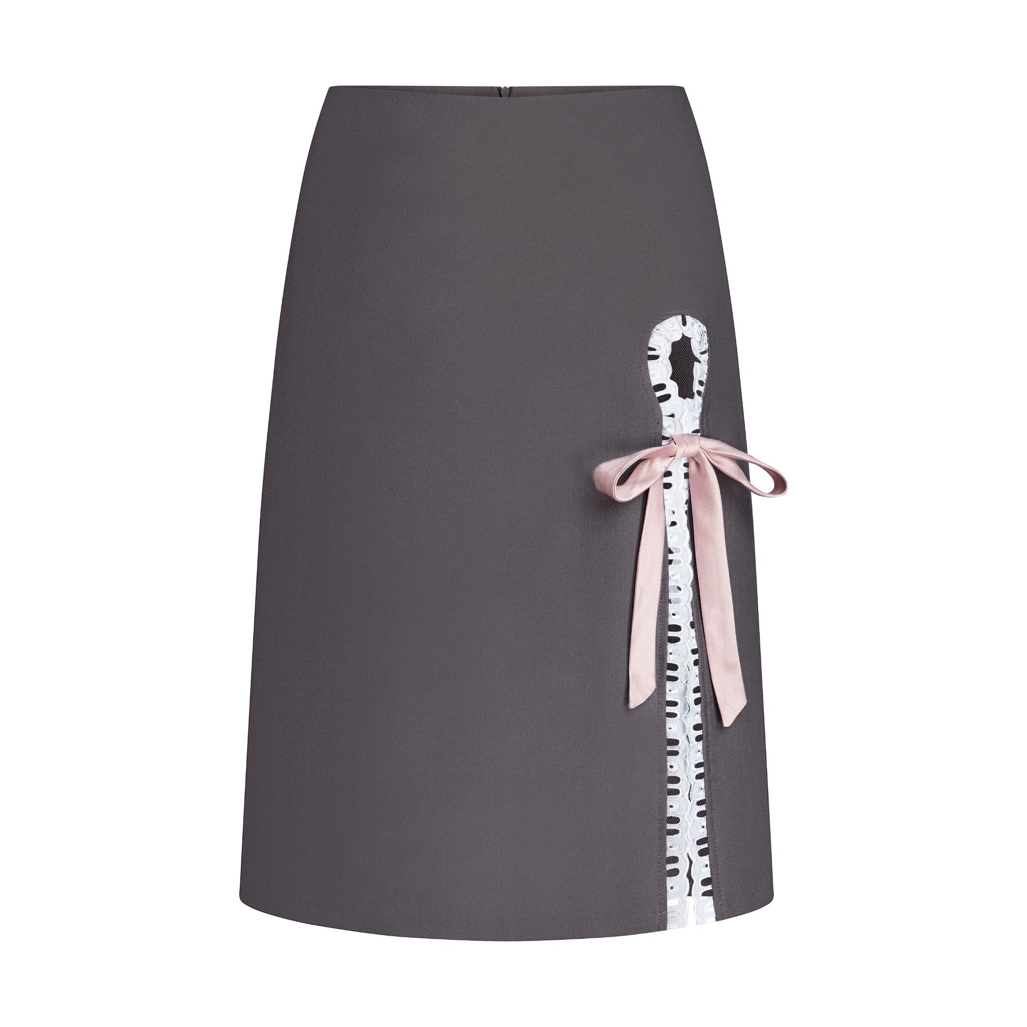 Grey Midi Skirt – She by Shj