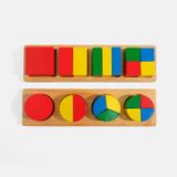  MG008 - Fractional square - round set 