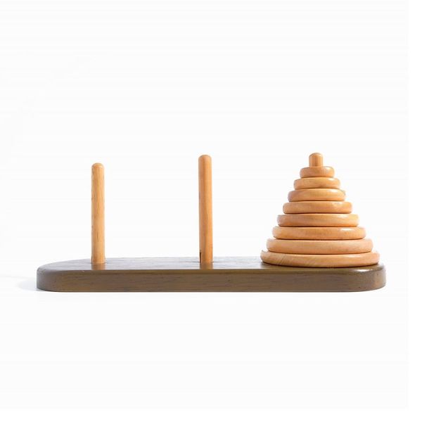  XK270 - Brain Tester Toy Tower of Hanoi 