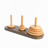  XK270 - Brain Tester Toy Tower of Hanoi 