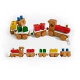  MG011 - Educational Toy Pull Train with Block Stacking 