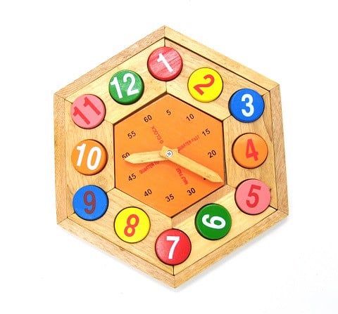  MG022 - Hexagonal clock 