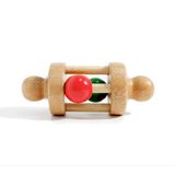  Xk403 - Wooden Roller Baby Rattle 