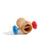  XK404 - Wooden Drum Baby Rattle 