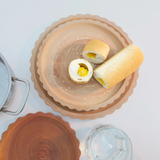  XK885 - Thố gỗ bánh quy 18cm 