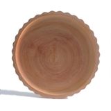  XK887 - Wooden bowl cookie shape 26cm 