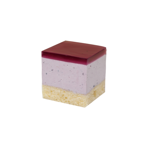 Mousse bluberry vuông