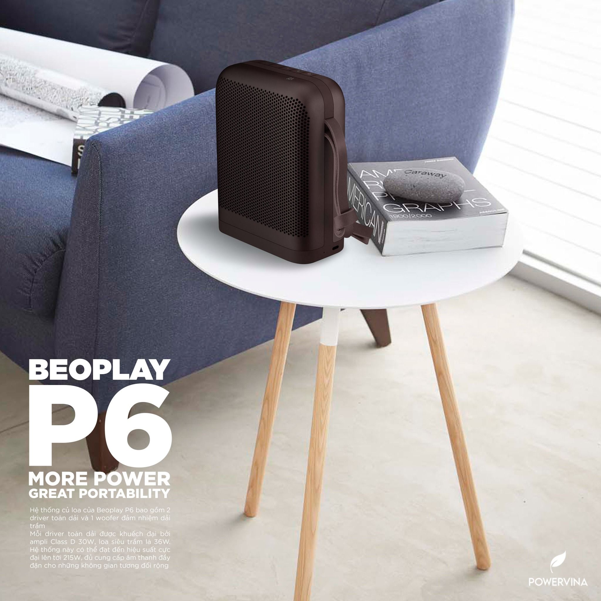  LOA BLUETOOTH DI ĐỘNG B&O BEOPLAY P6 