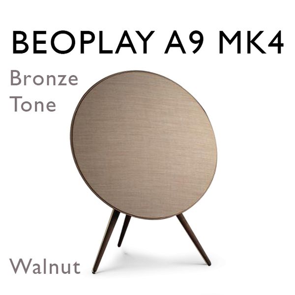  LOA BLUETOOTH B&O BEOPLAY A9 MK4 BRONZE TONE/ WALNUT 