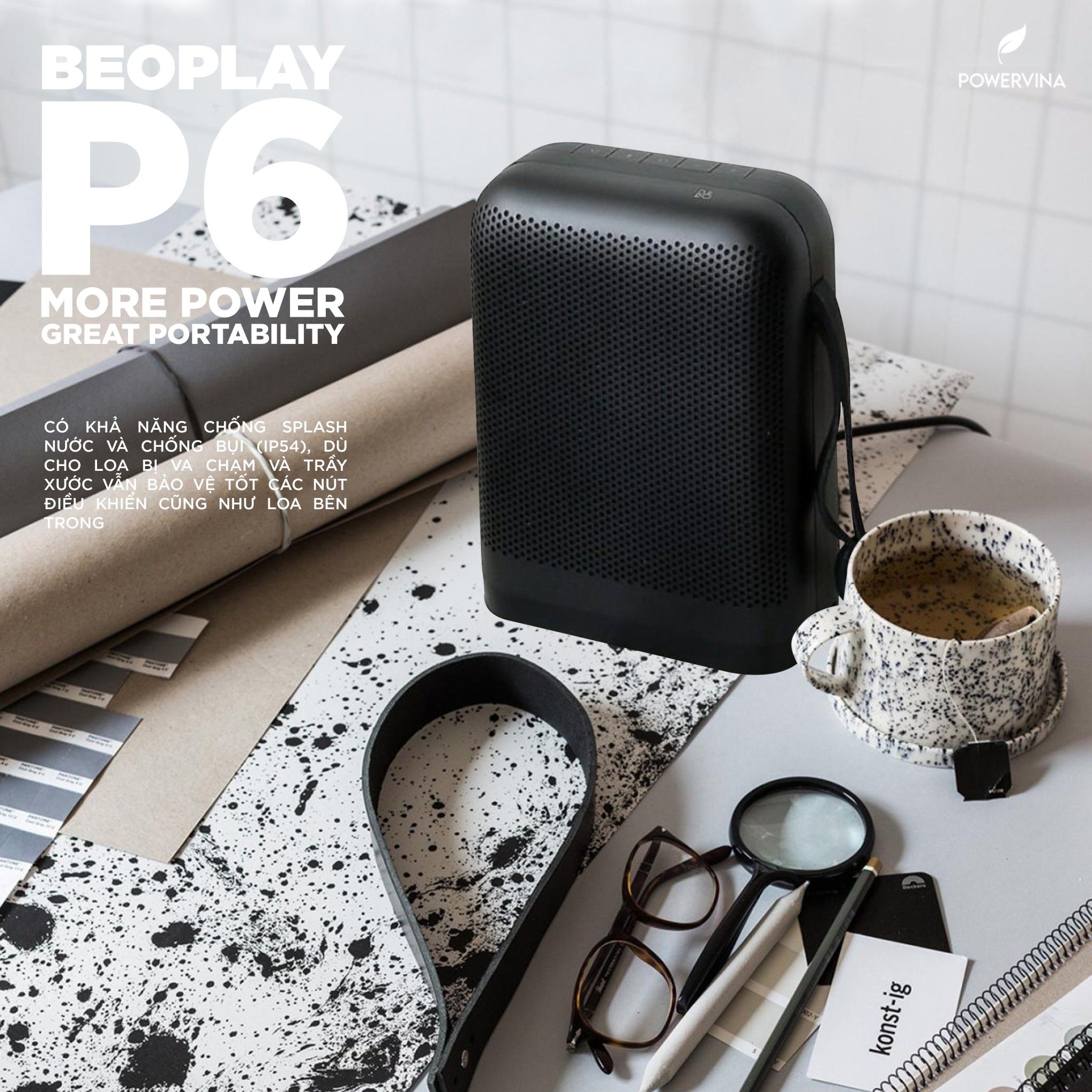  LOA BLUETOOTH DI ĐỘNG B&O BEOPLAY P6 