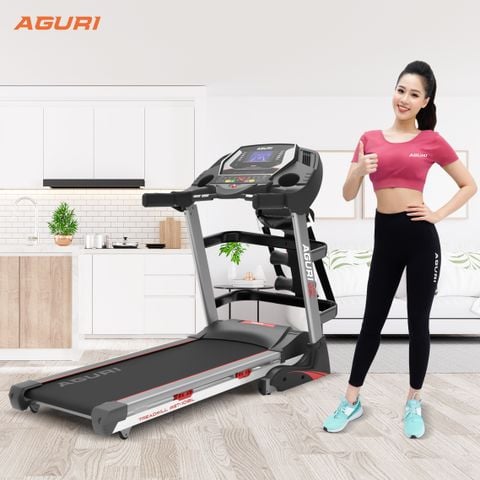 Máy chạy bộ điện Gia đình Đa năng Cao cấp AGURI AGT-108L