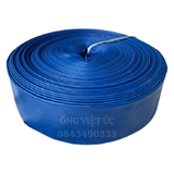  Ống bạt bơm nước Phi 76mm (80mm) cuộn 100M - Ống bạt cốt dù Việt Úc 