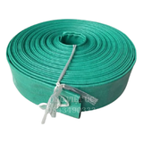  Ống bạt xanh ngọc 28C phi 100MM cuộn 20M - Ống bạt bơm cát sỏi Việt Úc 