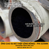  Ống Cao Su Bố Thép Phi 325MM - Ống Rồng Hút Bùn Cát Việt Úc 