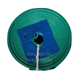  Ống bạt xanh ngọc phi 200MM cuộn 20M - Ống bạt bơm cát sỏi Việt Úc 