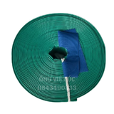  Ống bạt xanh ngọc phi 150MM cuộn 50M - Ống bạt bơm cát sỏi Việt Úc 