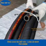  Ống Cao Su Bố Vải KT Phi 25MM 20Bar Nhập Khẩu - Ống Xối Việt Úc 