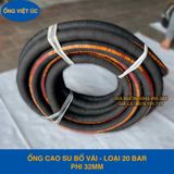  Ống Cao Su Bố Vải KT Phi 32MM Nhập Khẩu loại 20Bar - Ống Xối Việt Úc 