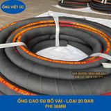  Ống Cao Su Bố Vải KT Phi 38MM Nhập Khẩu loại 20Bar - Ống Xối Việt Úc 