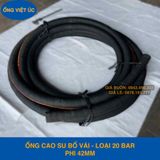  Ống Cao Su Bố Vải KT Phi 42MM Nhập Khẩu loại 20Bar - Ống Xối Việt Úc 