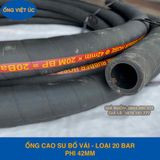  Ống Cao Su Bố Vải KT Phi 42MM Nhập Khẩu loại 20Bar - Ống Xối Việt Úc 