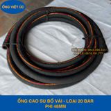  Ống Cao Su Bố Vải KT Phi 48MM Nhập Khẩu loại 20Bar - Ống Xối Việt Úc 