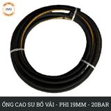  Ống Cao Su Bố Vải KT Phi 19MM Nhập Khẩu loại 20Bar - Ống Xối Việt Úc 